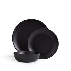 Obsidian 3-Piece Dinnerware Set