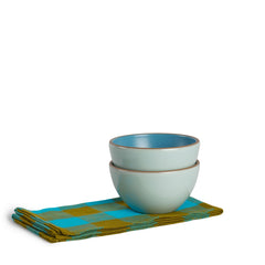 Dessert Bowl Set in Cyan