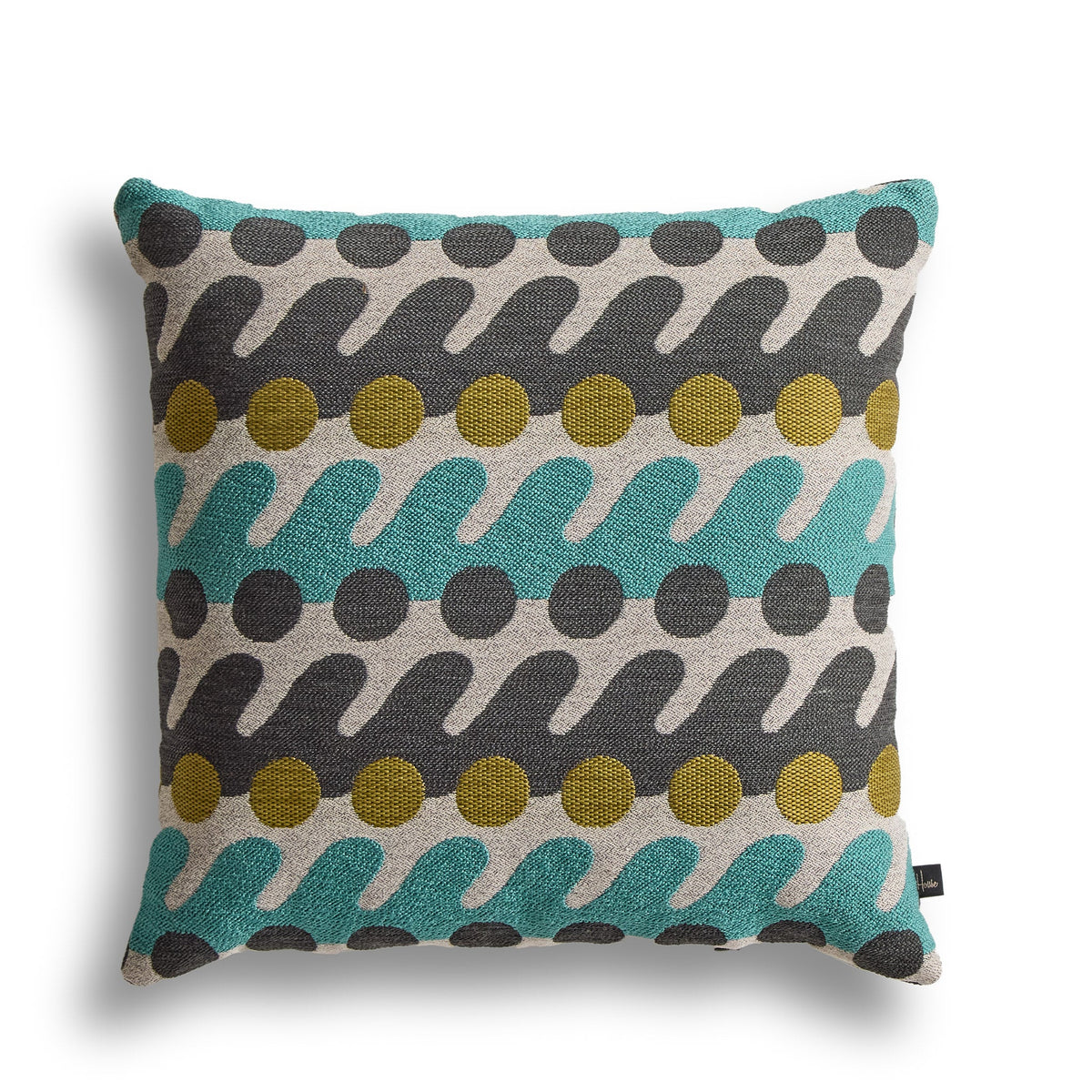 i Pattern Pillow in Caribbean