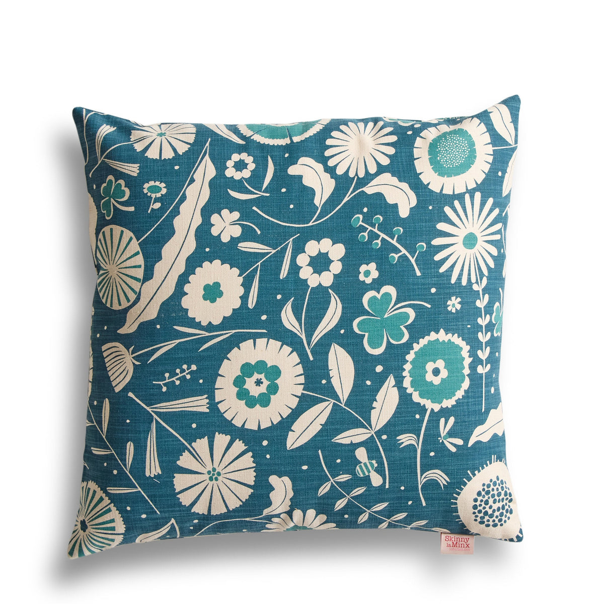 Flourish Pillow in Midnight