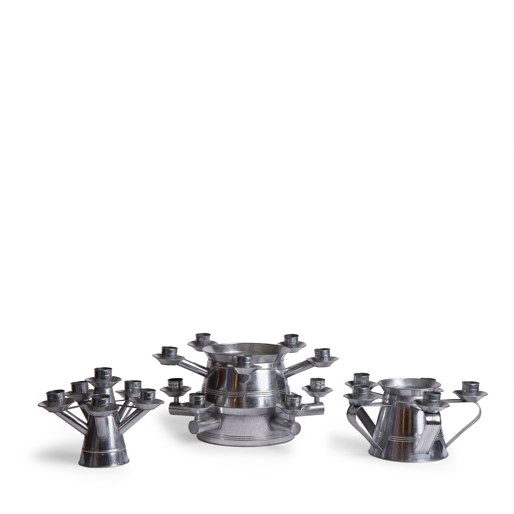 Galvanized Steel Candle Tower