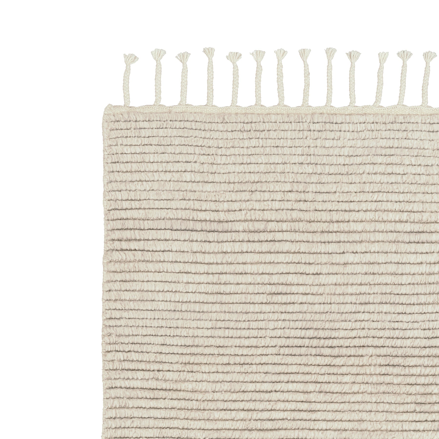 Malawi Rug in Oatmeal 24" W x 48" L
