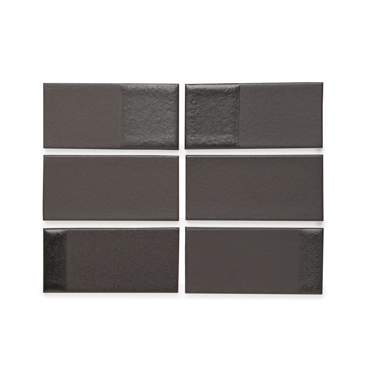 DG12 Sample in Basalt Lava Blend Rectangles