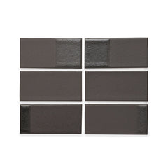 DG12 Sample in Basalt Lava Blend Rectangles
