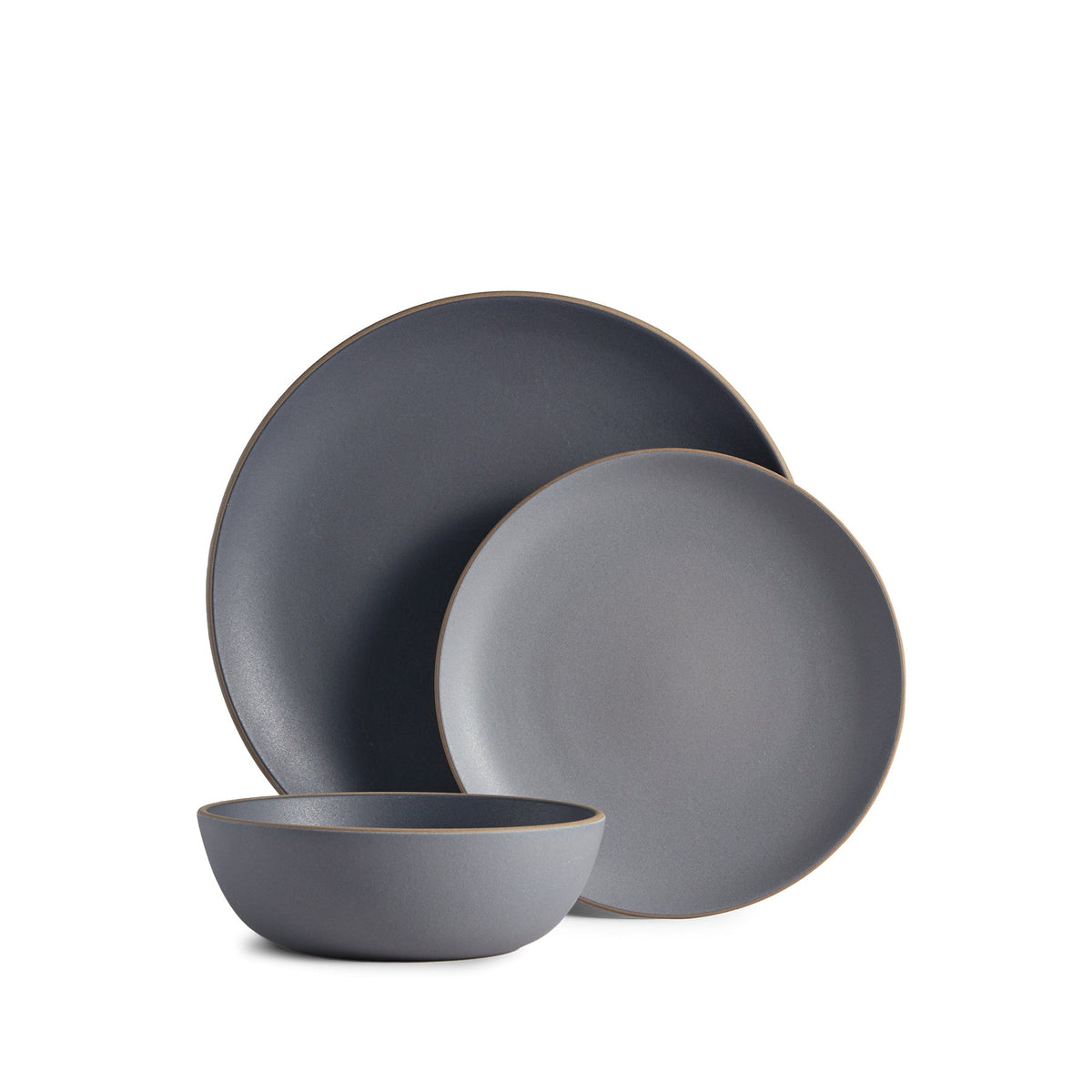 Indigo Slate 3-Piece Dinnerware Set