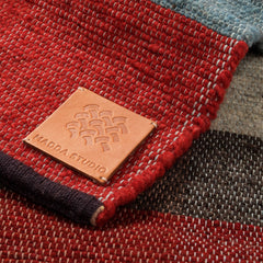 Wool Remnant Hand Woven Rug 6