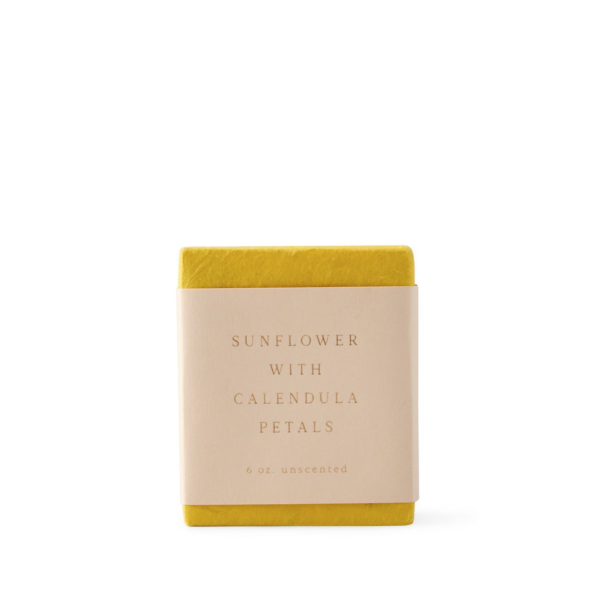 Sunflower Soap with Calendula Petals