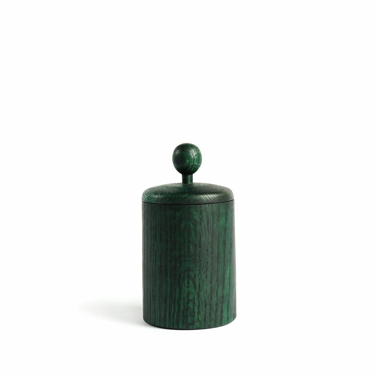 Tall Container with Circle Lid in Viridian