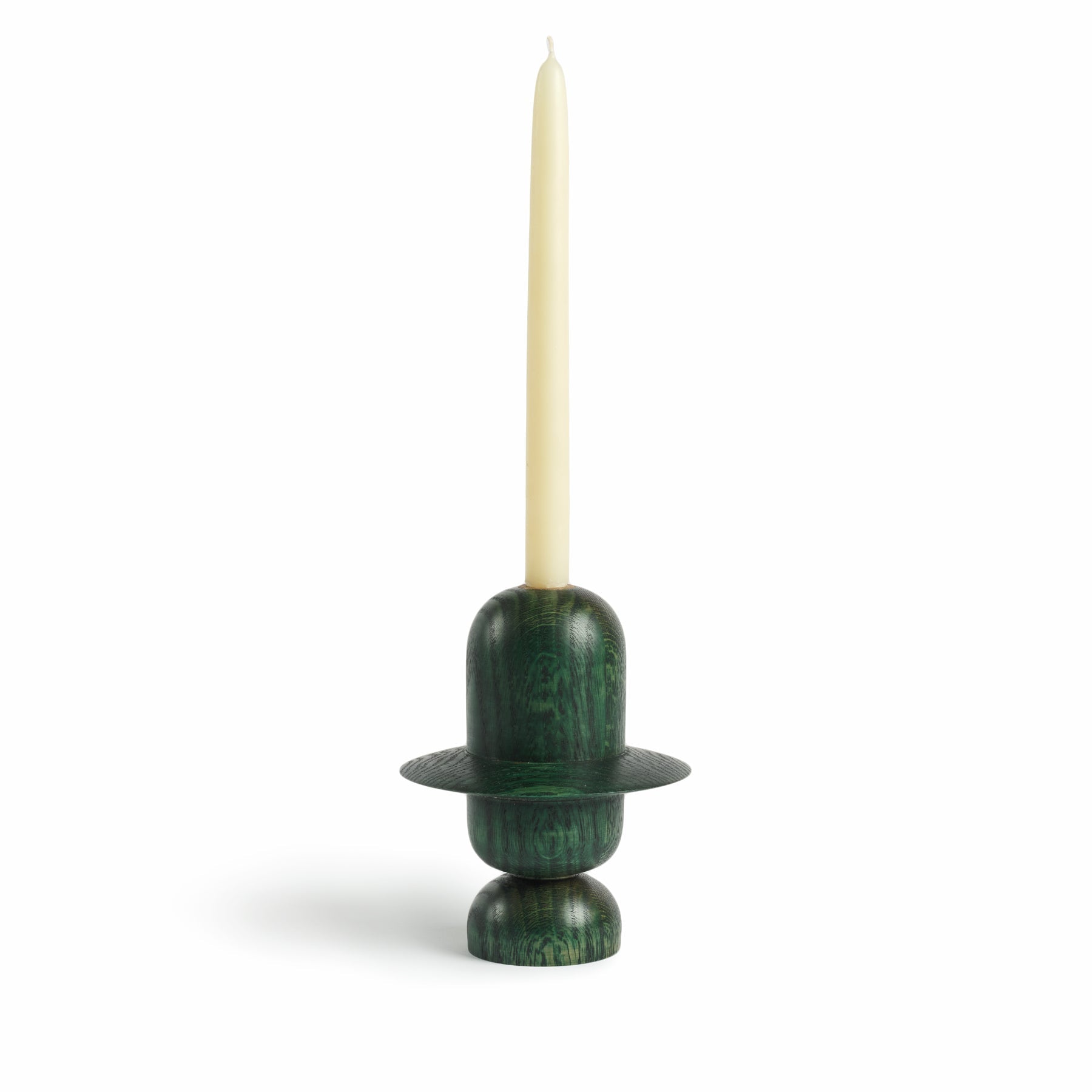Jupiter Candle Stick Holder in Viridian