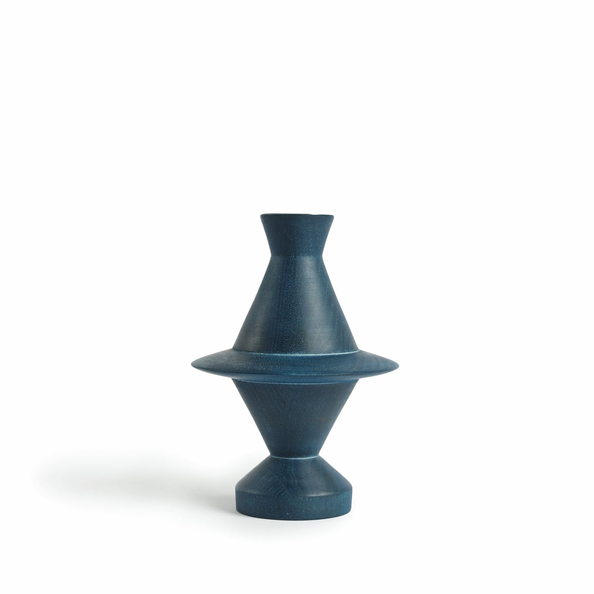 Saturn Candle Stick Holder in Denim