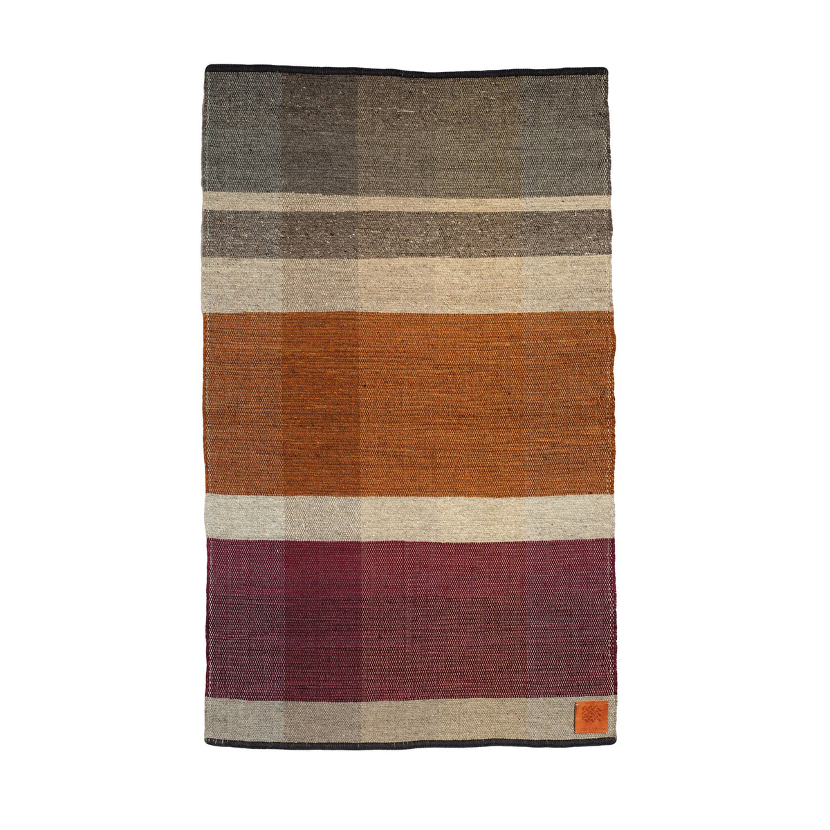 Wool Remnant Hand Woven Rug 17
