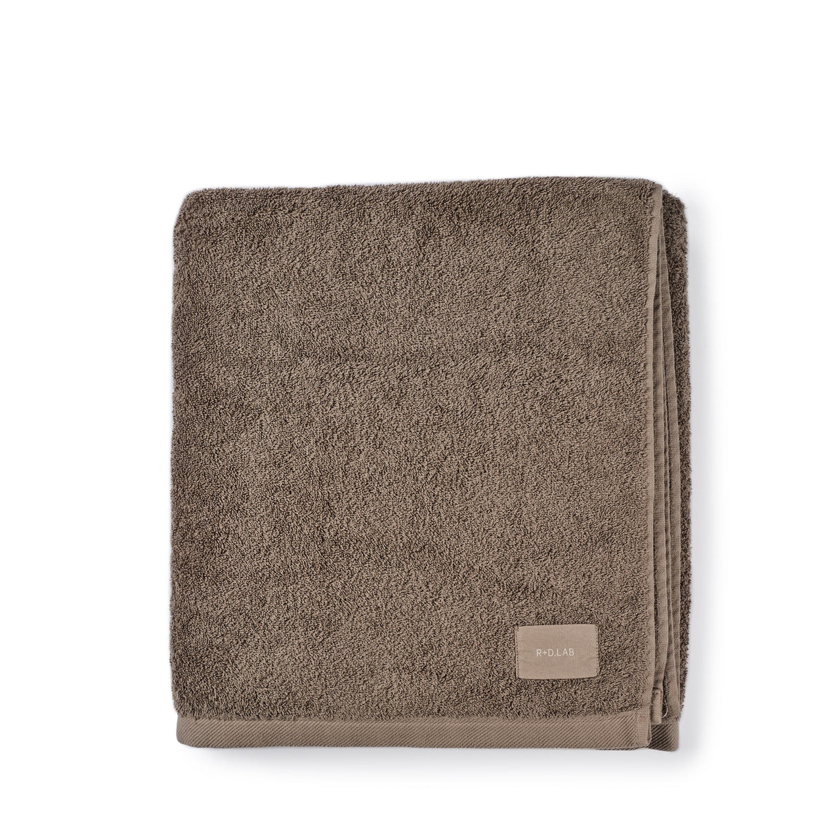 Spungna Bath Towel in Fango Brown