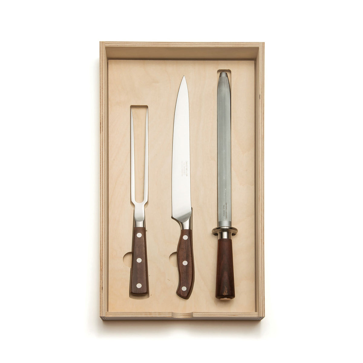Rosewood Carving Set