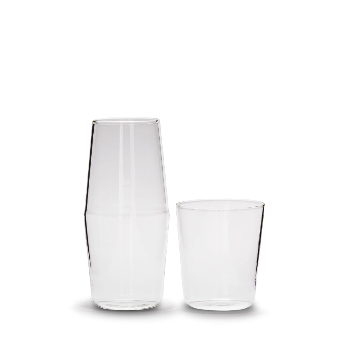 Luisa Bonne Nuit Carafe and Cup in Clear