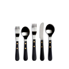 Provencal Flatware in Black (5 piece setting)