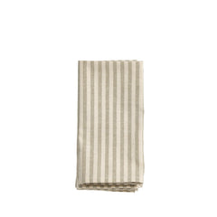 Organic Cotton Ticking Stripe Napkins (Set of 4)