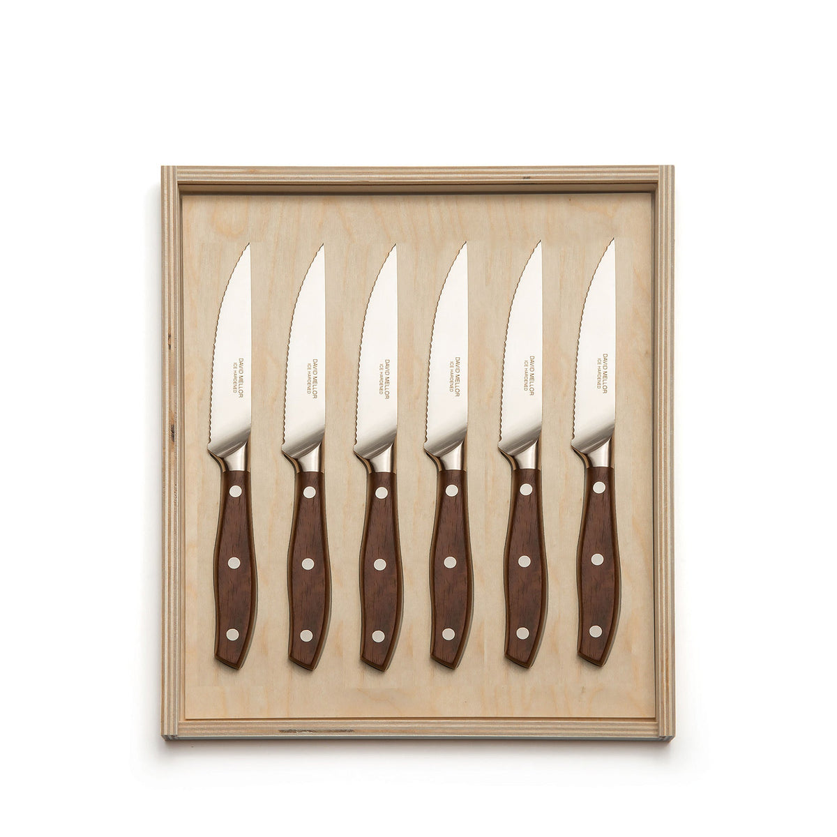 Rosewood Steak Knife Set